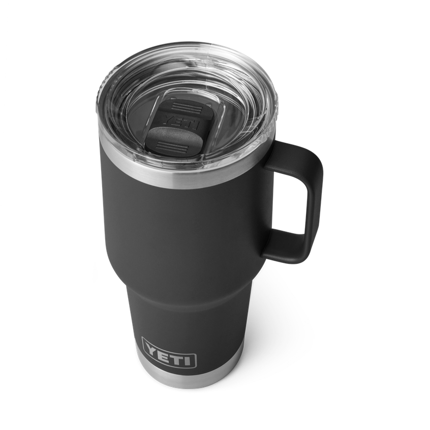 YETI Rambler 30oz Travel Mug: Black