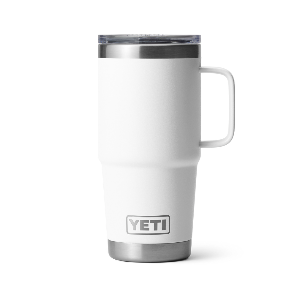 YETI Rambler 20oz Travel Mug: White