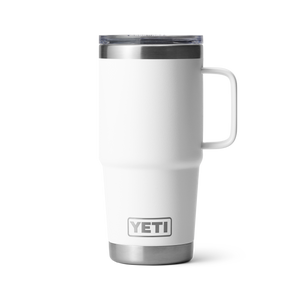 YETI Rambler 20oz Travel Mug: White