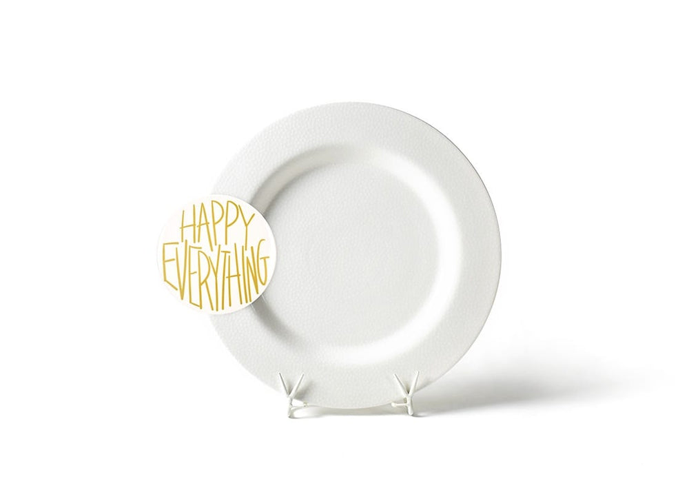 White Small Dot Big Entertaining Round Platter