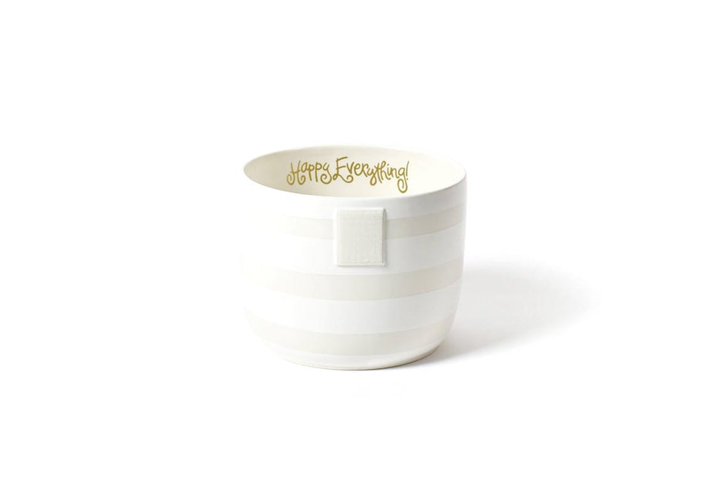 White Stripe Happy Everything!™ Mini Bowl