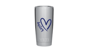 YETI Rambler 20oz Tumbler: Stainless