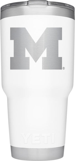 Custom Engraved Yeti Tumbler 30oz Any Team, School, Logo!