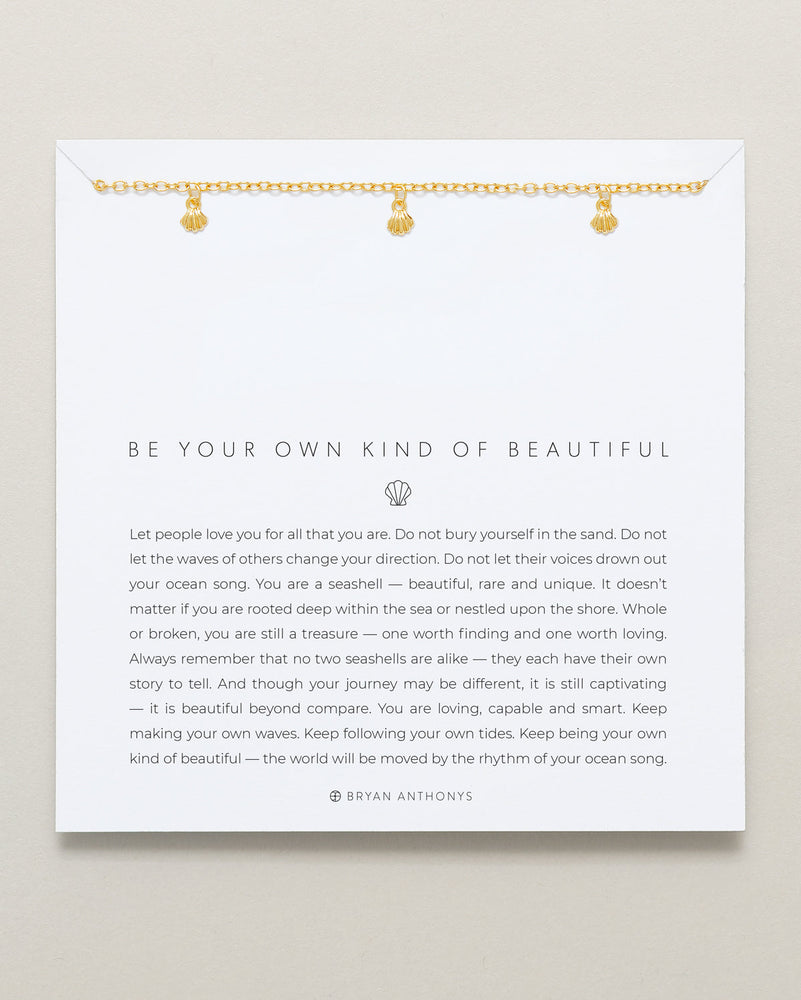 Be Your Own Kind of Beautiful Necklace | Gold
