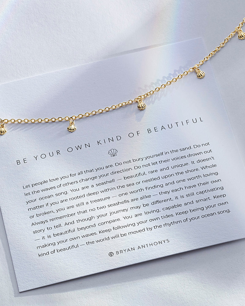 Be Your Own Kind of Beautiful Necklace | Gold