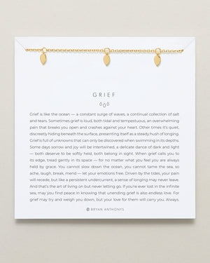 Grief Necklace | Gold