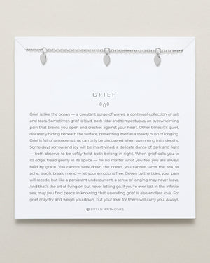Grief Necklace | Silver
