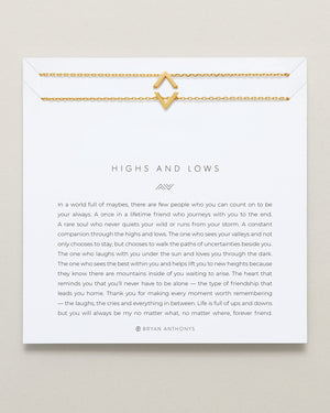 Highs and Lows Necklace Set | Gold