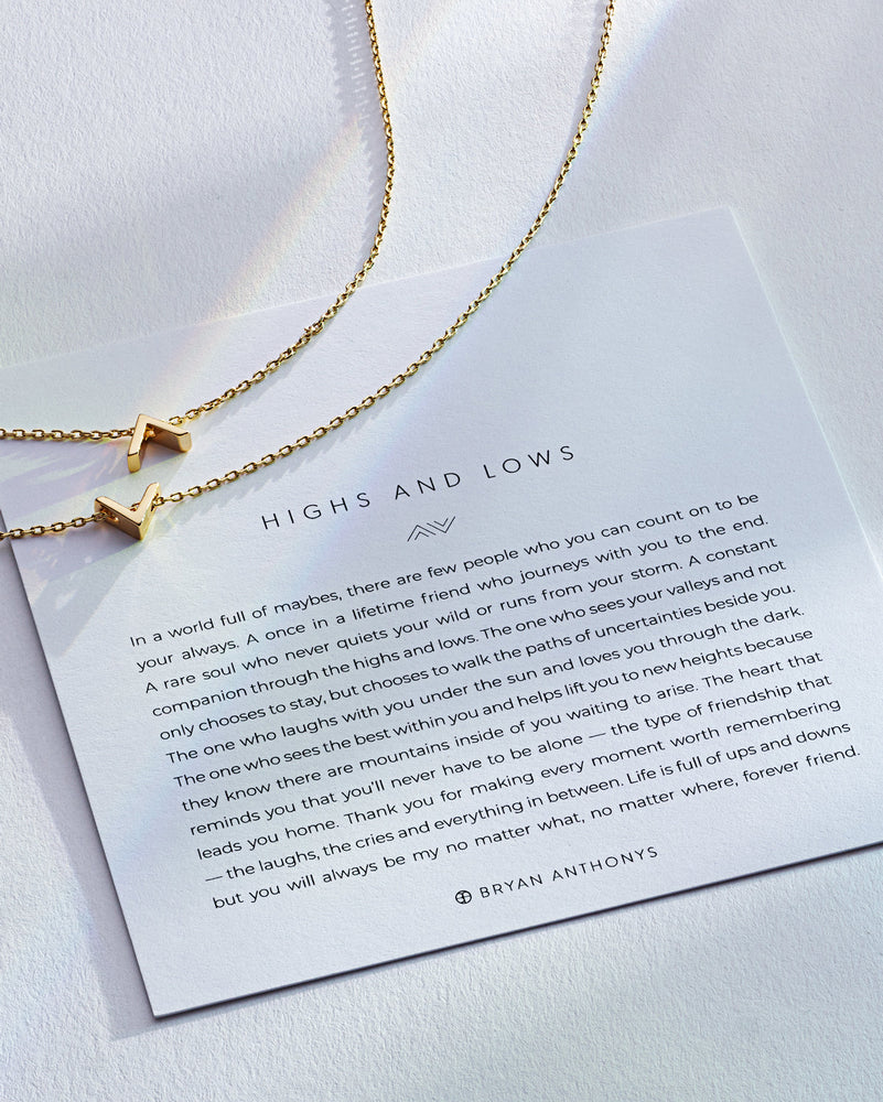 Highs and Lows Necklace Set | Gold