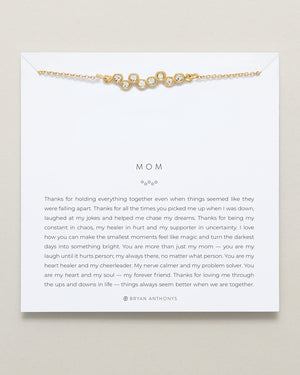 Mom Necklace | Gold