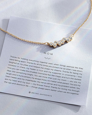 Mom Necklace | Gold