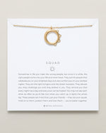 Squad Necklace | Gold