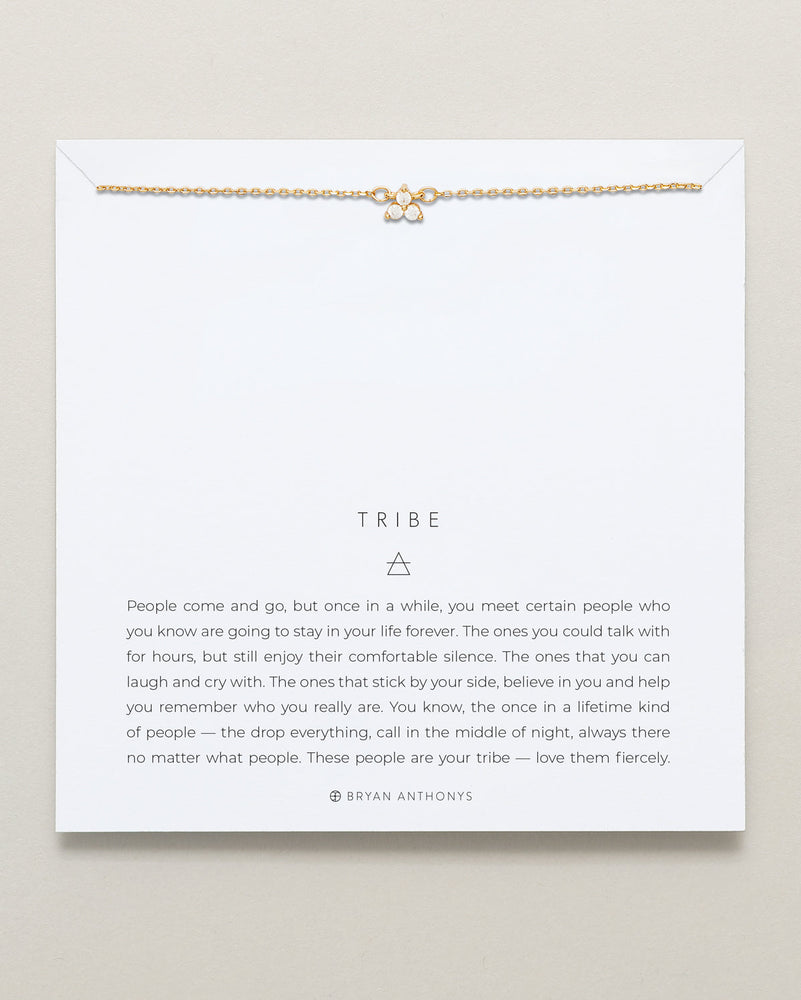 Tribe Dainty Friendship Necklace | Gold
