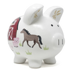 Barnyard Piggy Bank