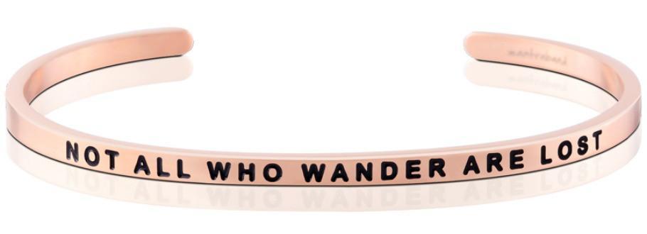 Not All Who Wander Are Lost Bracelet