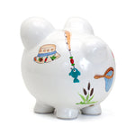 Gone Fishing Piggy Bank