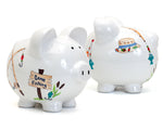 Gone Fishing Piggy Bank