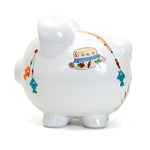 Gone Fishing Piggy Bank