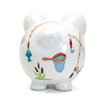 Gone Fishing Piggy Bank