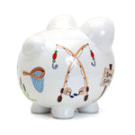 Gone Fishing Piggy Bank