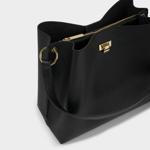 Reese Shoulder Purse | Black