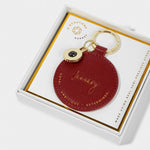Birthstone Keychain | January