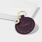 Birthstone Keychain | February