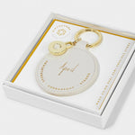 Birthstone Keychain | April