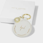 Birthstone Keychain | April