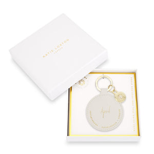 Birthstone Keychain | April
