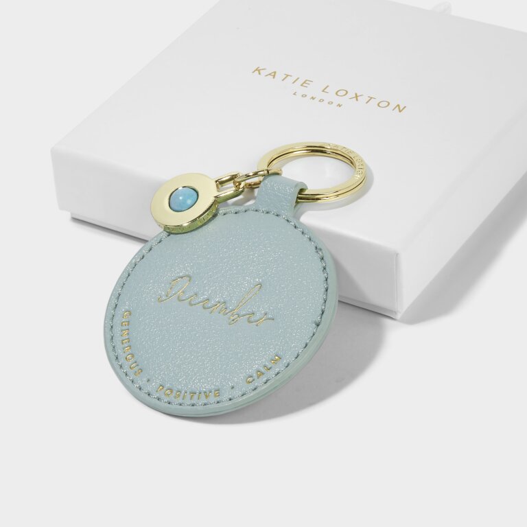 Birthstone Keychain | December