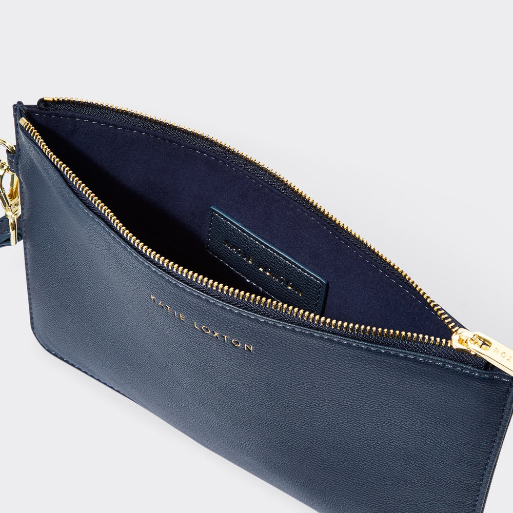 Zana Wristlet Pouch | Navy