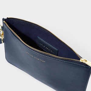 Zana Wristlet Pouch | Navy