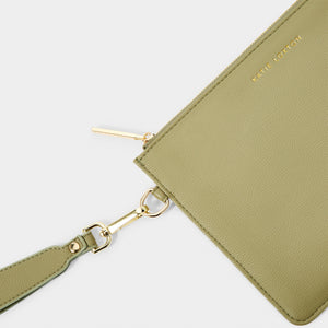 Zana Wristlet Pouch | Olive