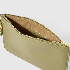 Zana Wristlet Pouch | Olive