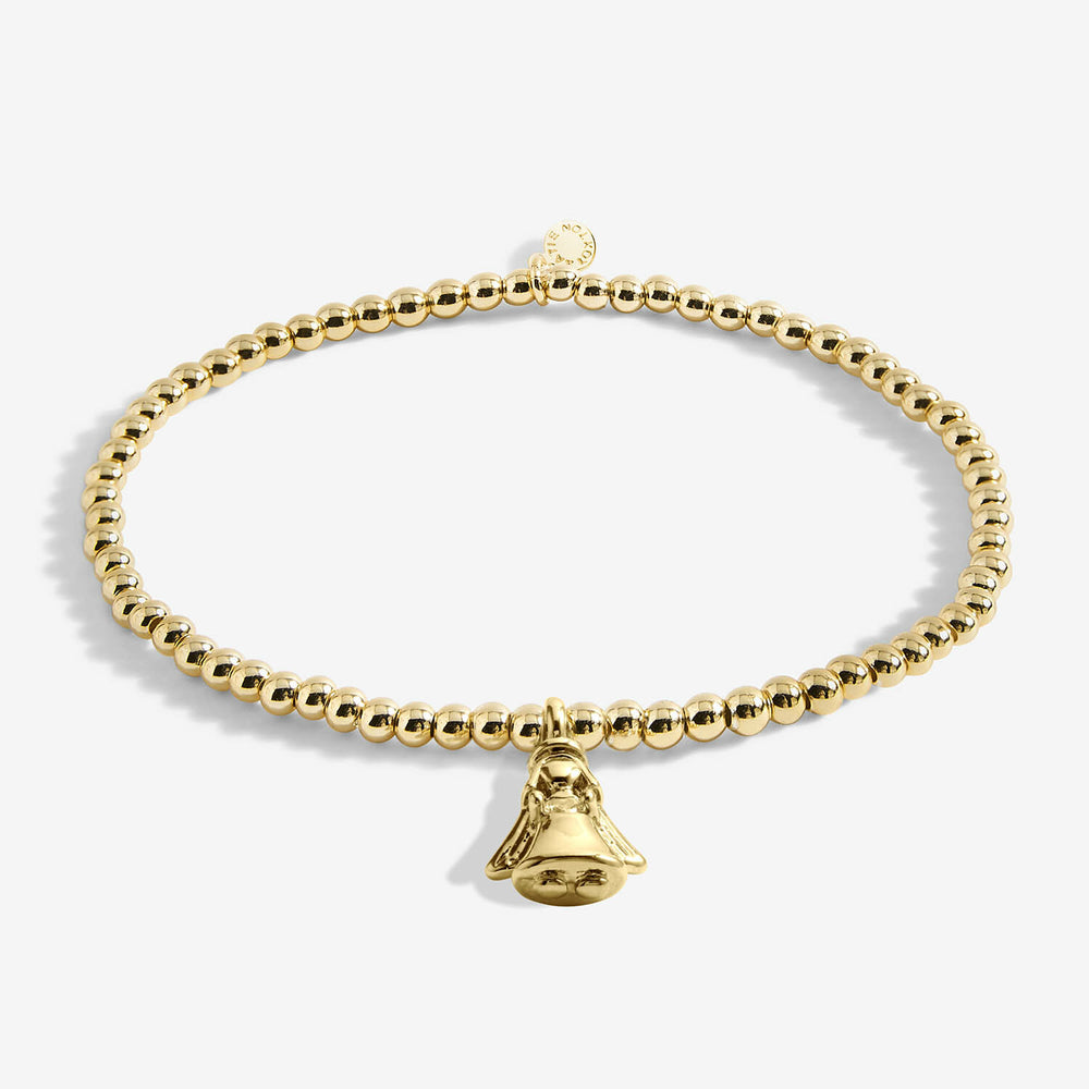 Gold A Little Guardian Angel Bracelet