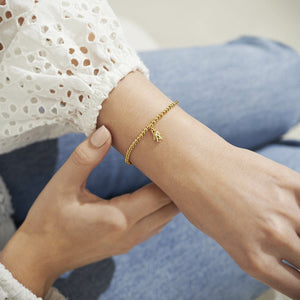 Gold A Little Guardian Angel Bracelet