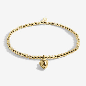 A Little 'Strength' Bracelet in Gold-Tone Plating