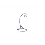 Coton Colors Ornament Stand: Navy Blue & White